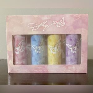 Dolly 4-pack body mists